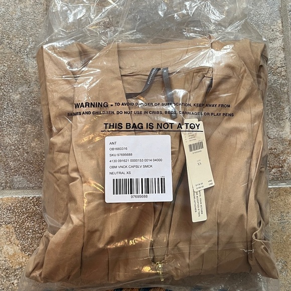 Anthropologie Tommie Cap Sleeve Shirt Dress Size XS NWT - Picture 13 of 13